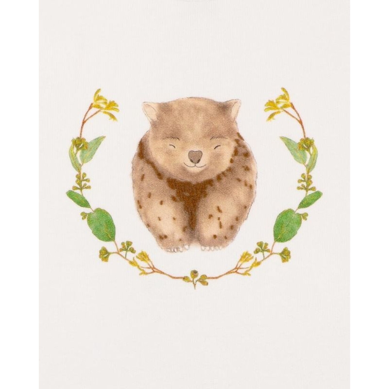 Bebe Australiana Organic Wombat Bodysuit