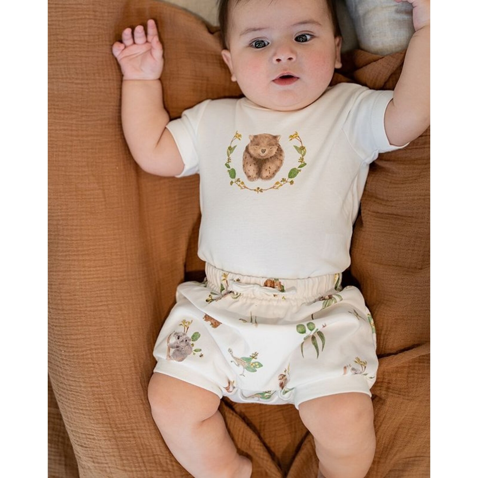 Bebe Australiana Organic Shorts