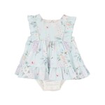 Bebe Madelyn Print Overlay Dress