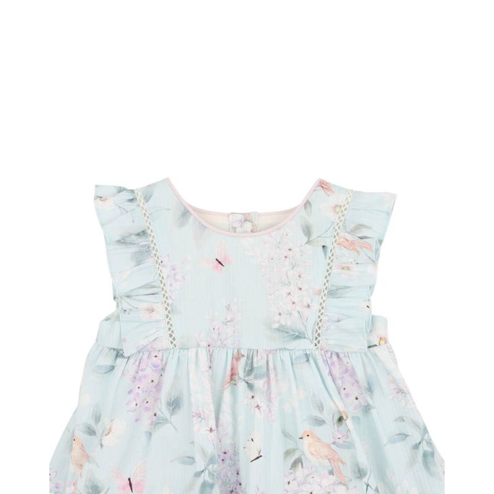 Bebe Madelyn Print Overlay Dress