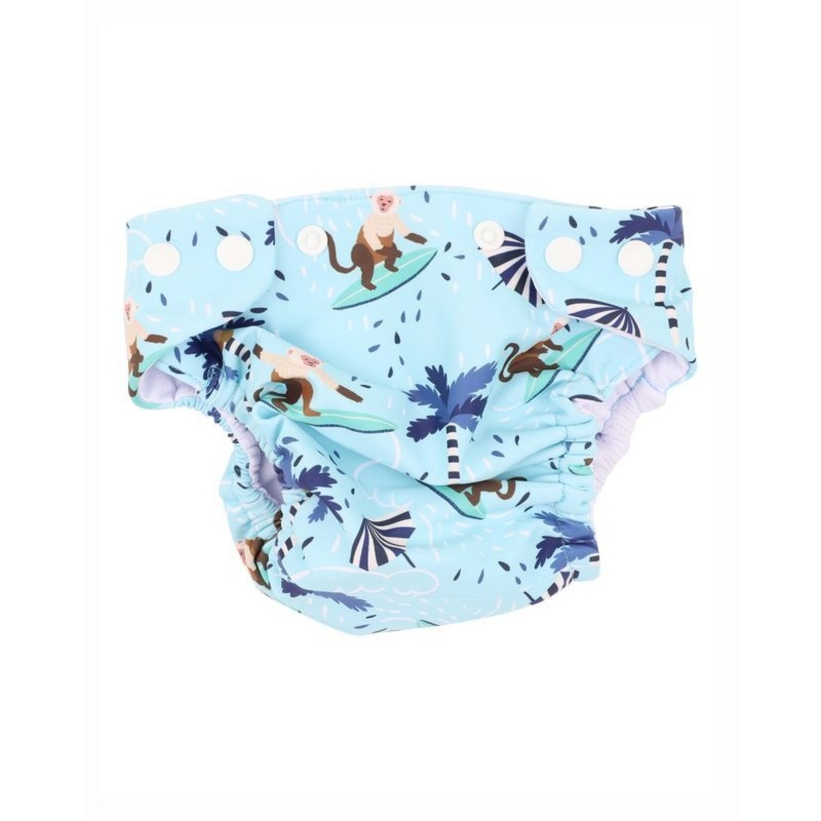 Minihaha Riley Aqua Nappy