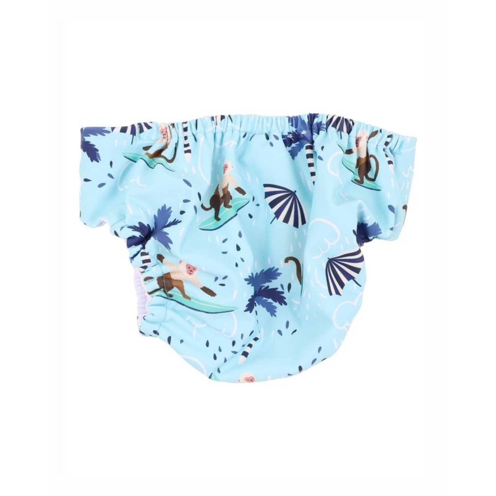 Minihaha Riley Aqua Nappy