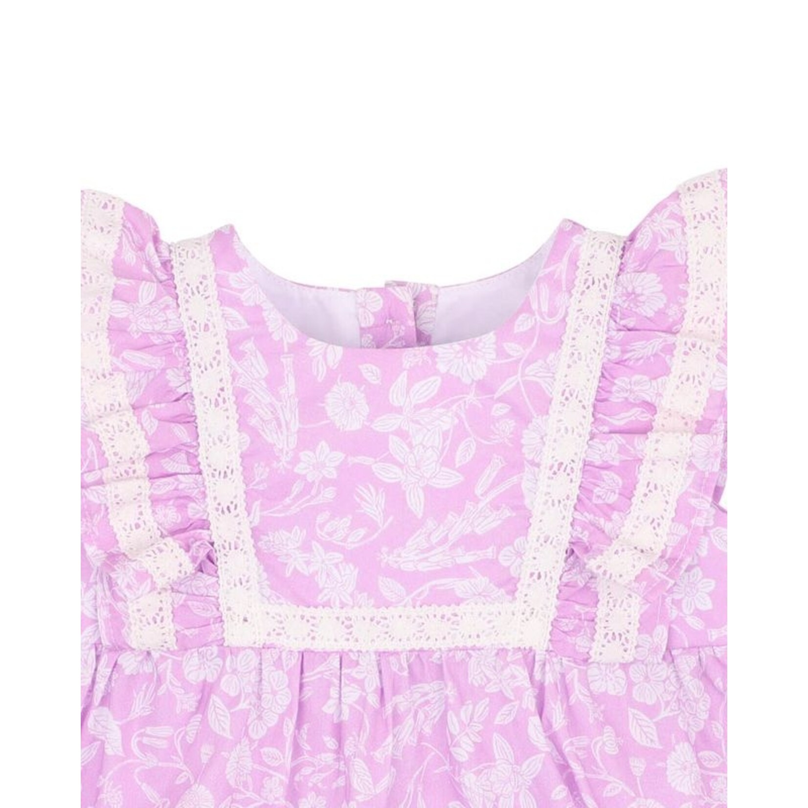 Bebe Zara Lilac Print Romper