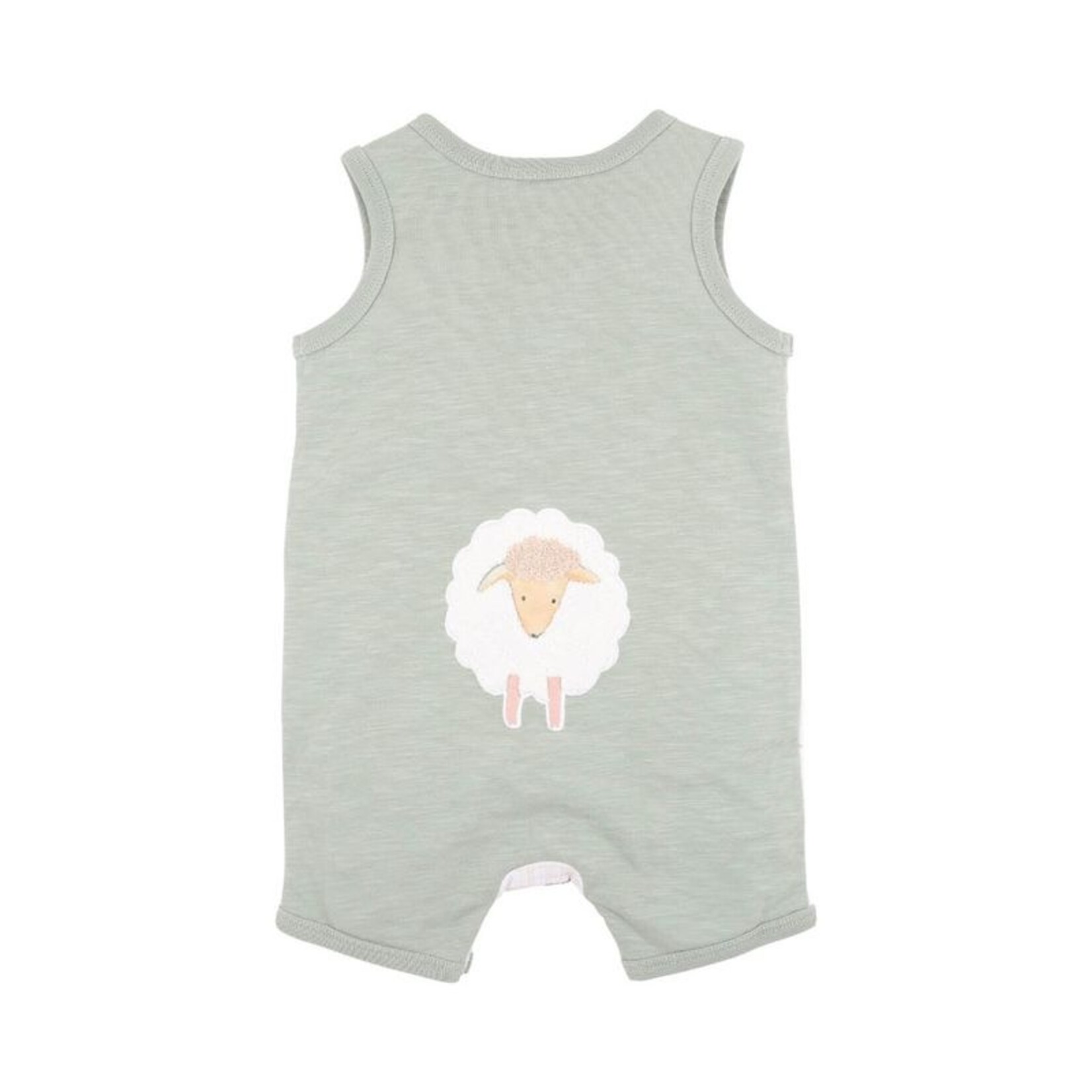 Bebe Clayton Print Sheep Romper
