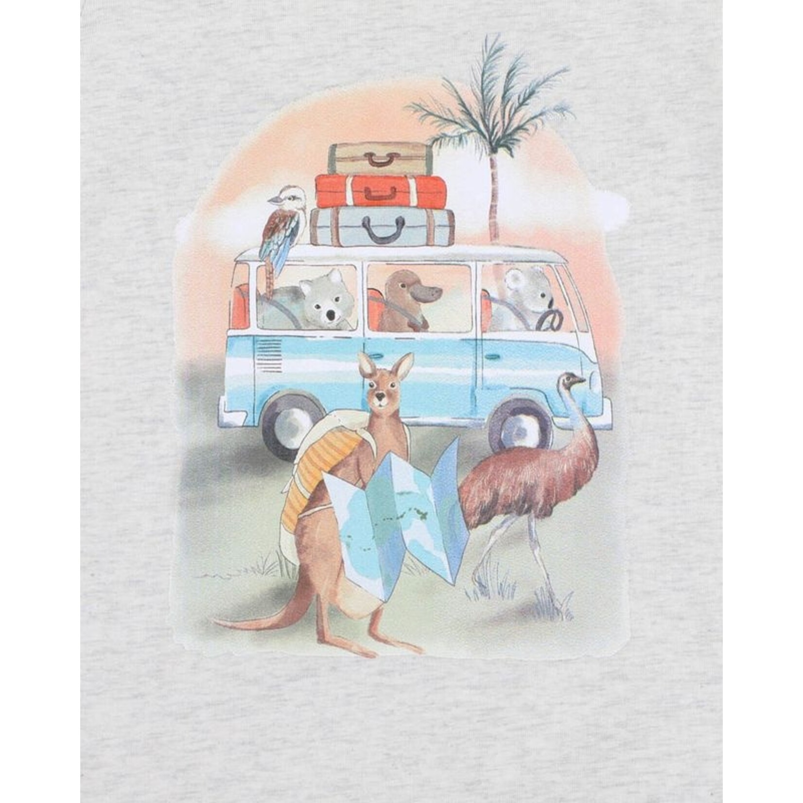 Bebe Ivan Camp Scene SS Romper