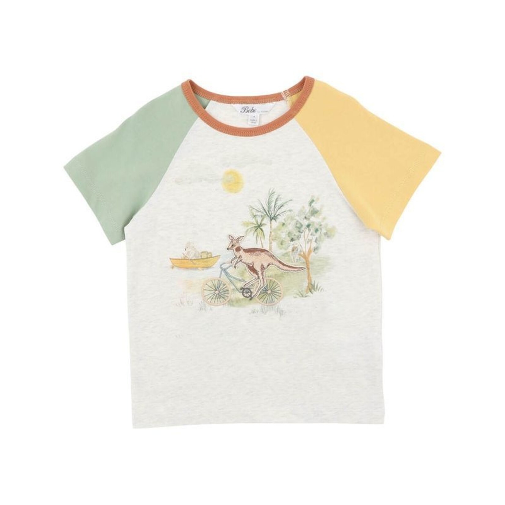 Bebe Ivan Cycling Kangaroo Tee