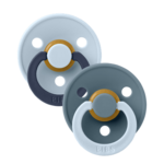 BIBS Fusion Colour, Baby Blue/Petrol