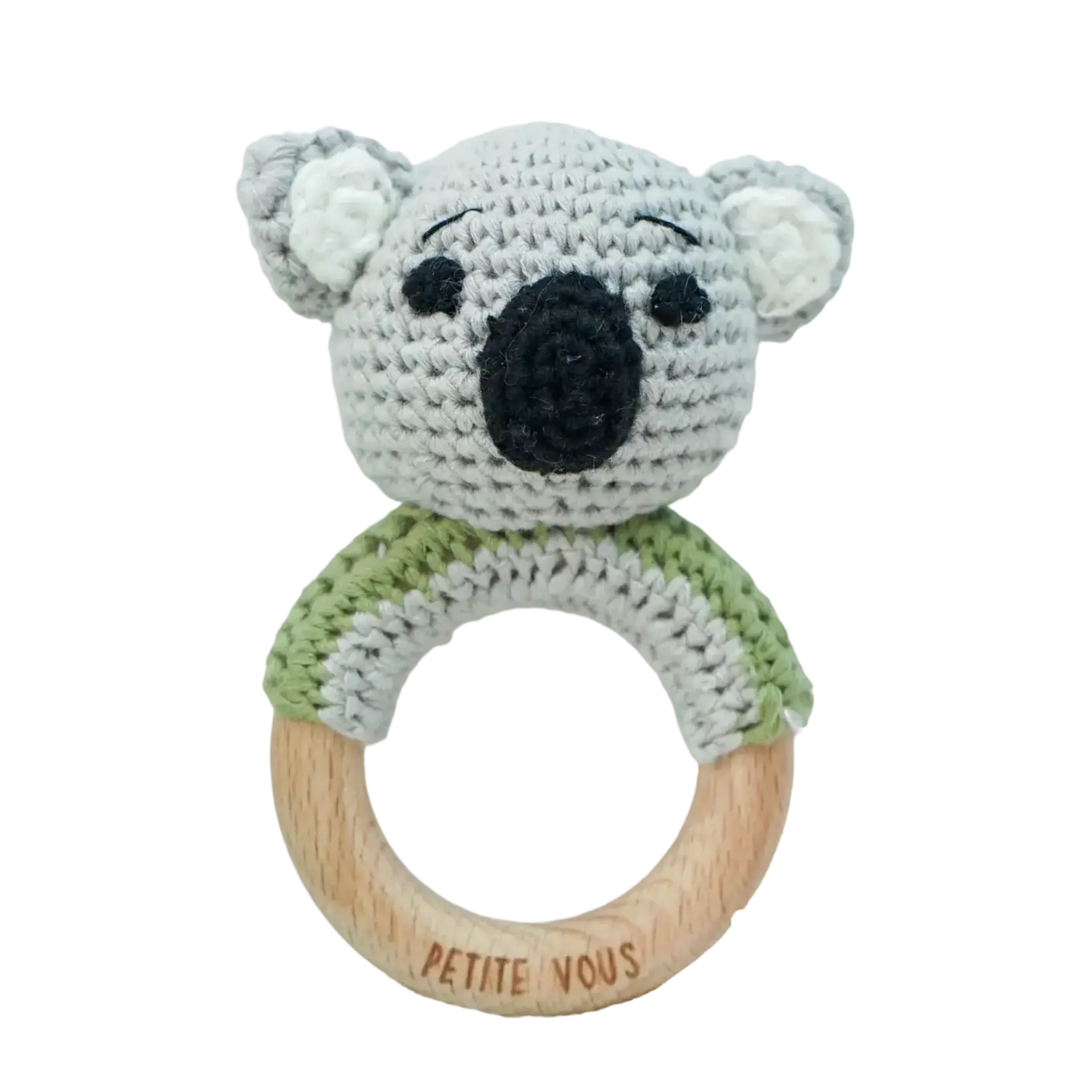 Petite Vous Petite Vous Crochet Ring Rattle Ozzie Koala