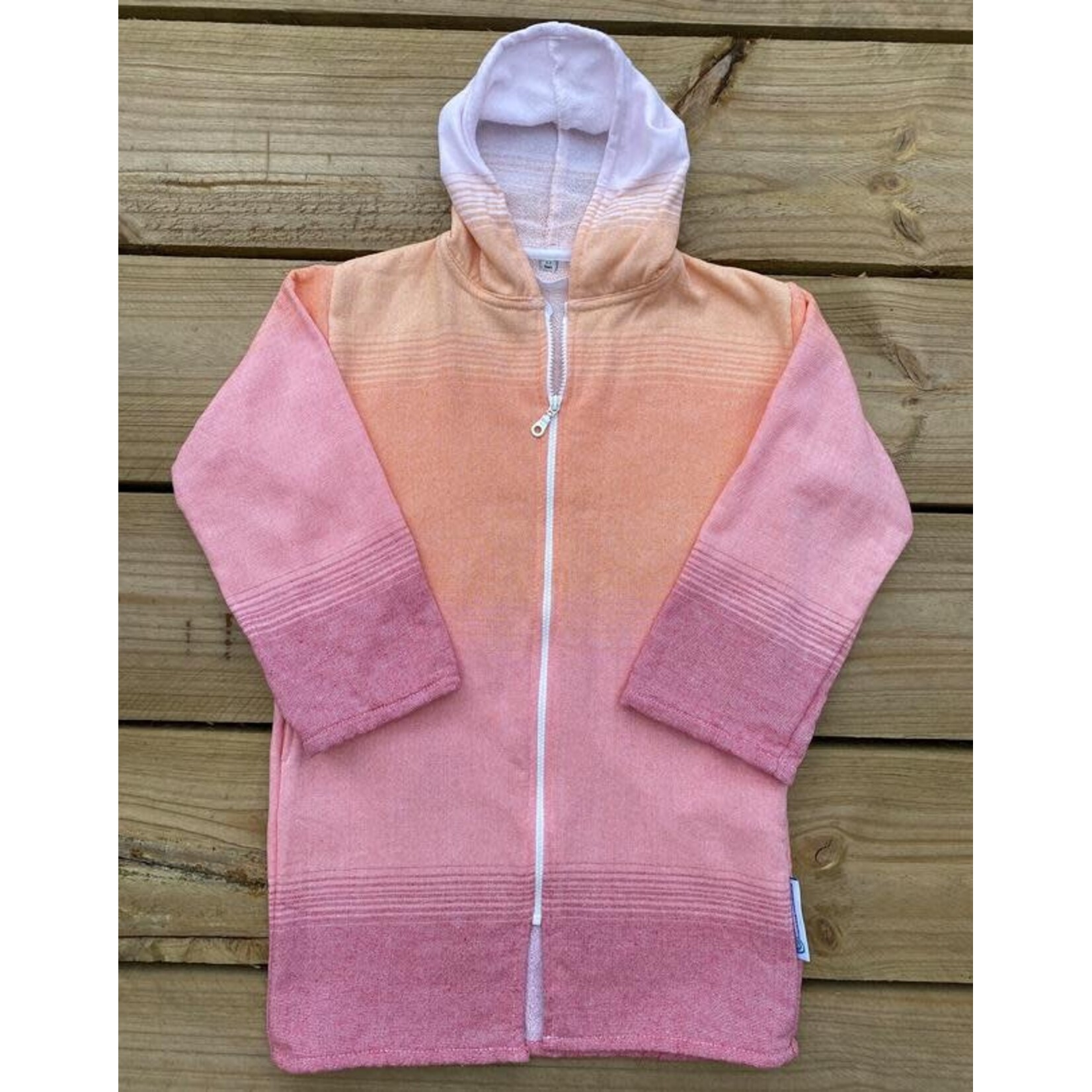 Back Beach Co Turkish Hooded Towel Sahara