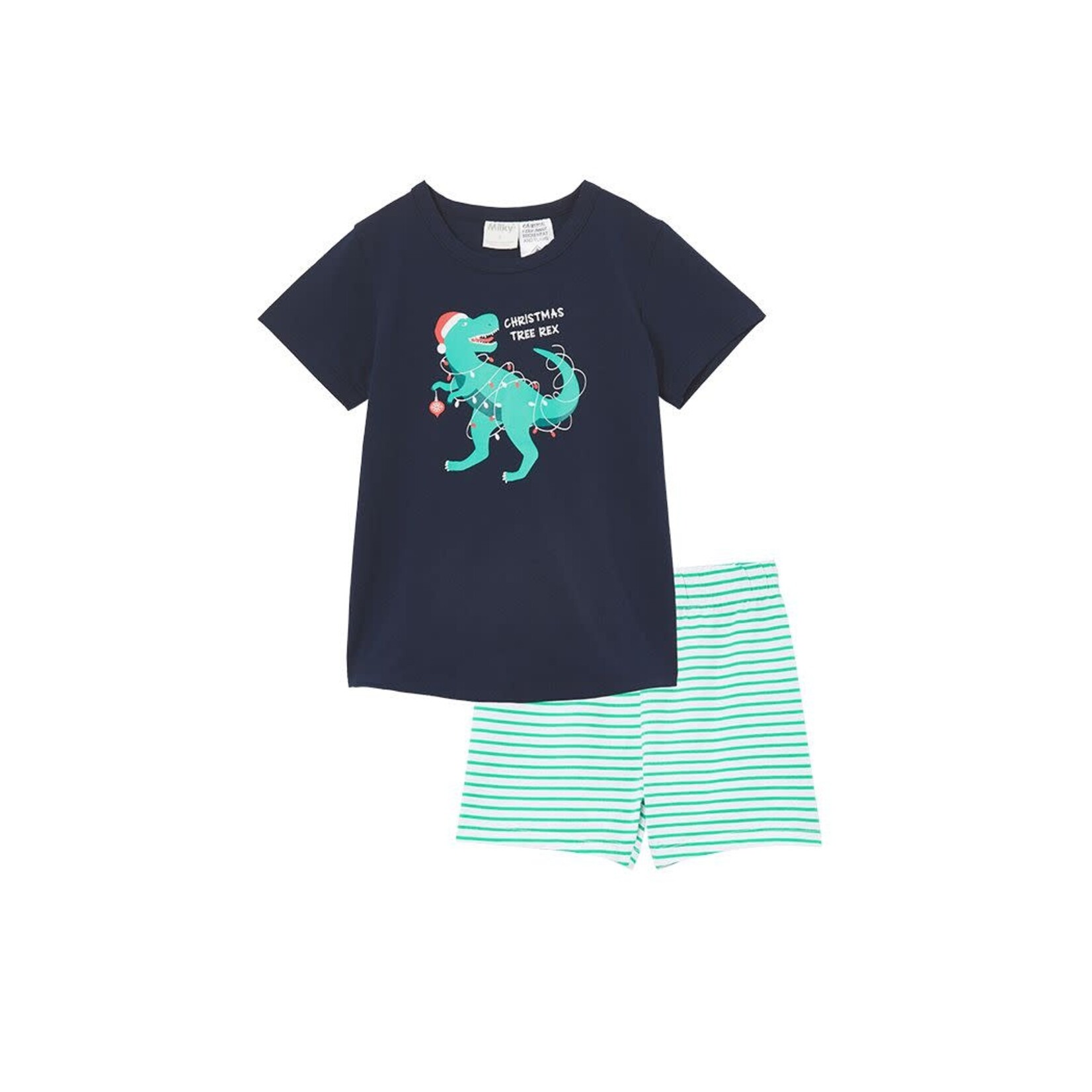 Milky Christmas Tree Rex PJs