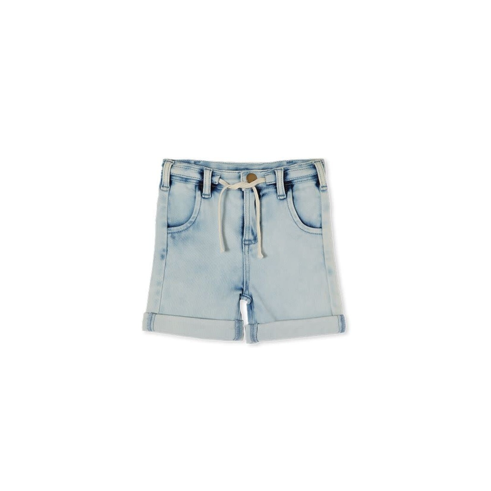 Milky Lightweight Denim Short