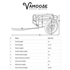 VAMOOSE Fat Tire Trailer