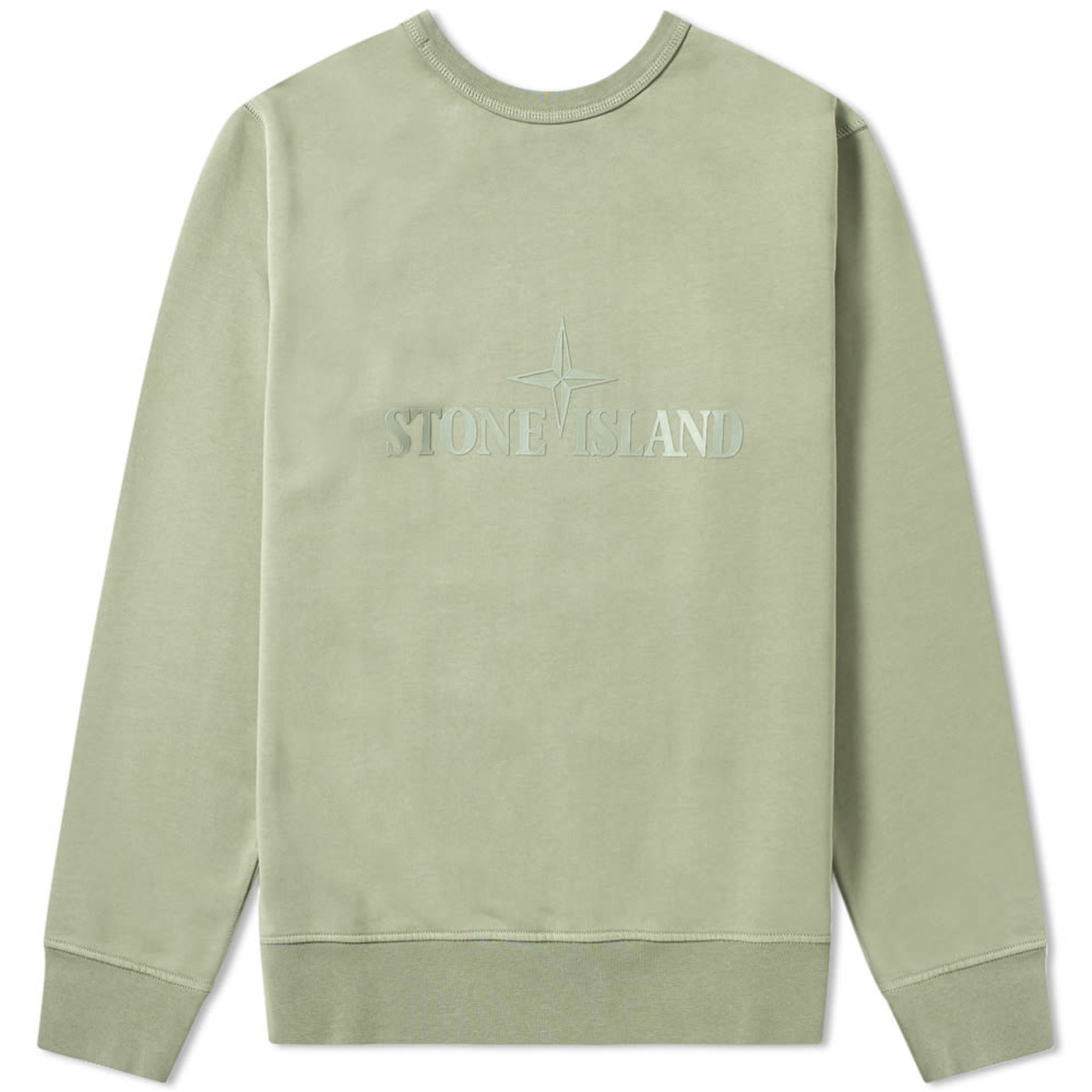 Stone Island Logo  Reversible Crew