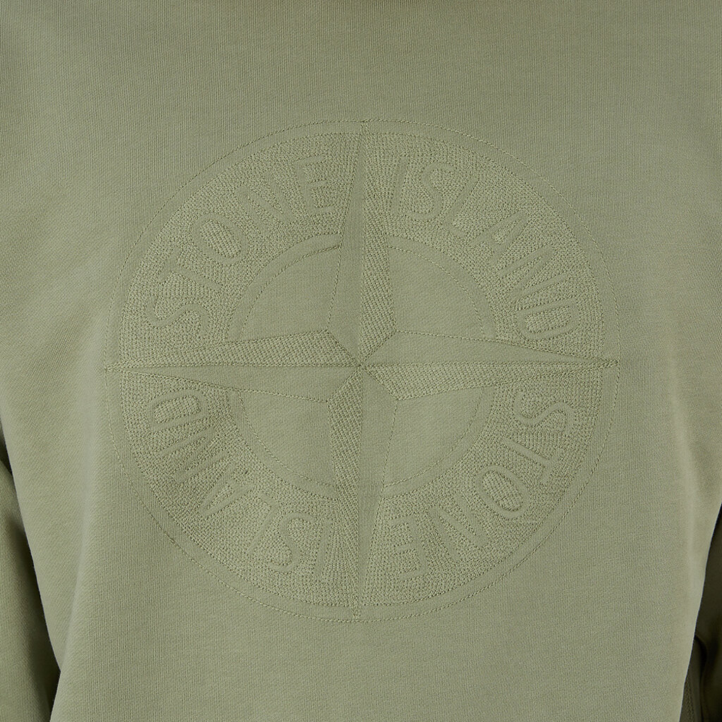 Stone Island Logo  Reversible Crew