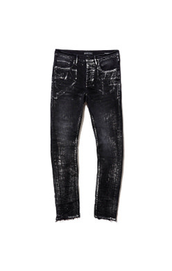 PURPLE BRAND P001 ブラックウォッシュメタリックシルバー Purple Brand Black Wash Metalic Silver - Sneaker Lounge