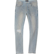 Purple Brand Light Dirty Wax Jeans
