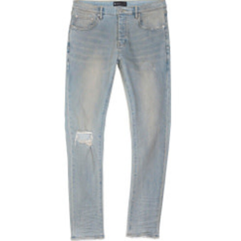 Purple Brand Light Dirty Wax Jeans
