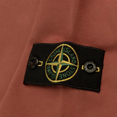 Stone Island Dust Color Treatment Hoodie Brick Red