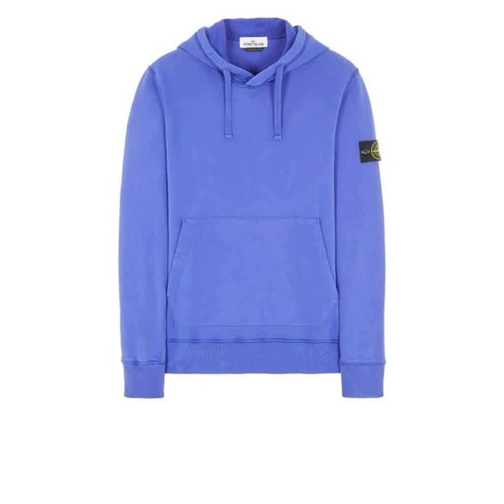 Mens Stone Island Brushed Cotton Fleece Hoodie