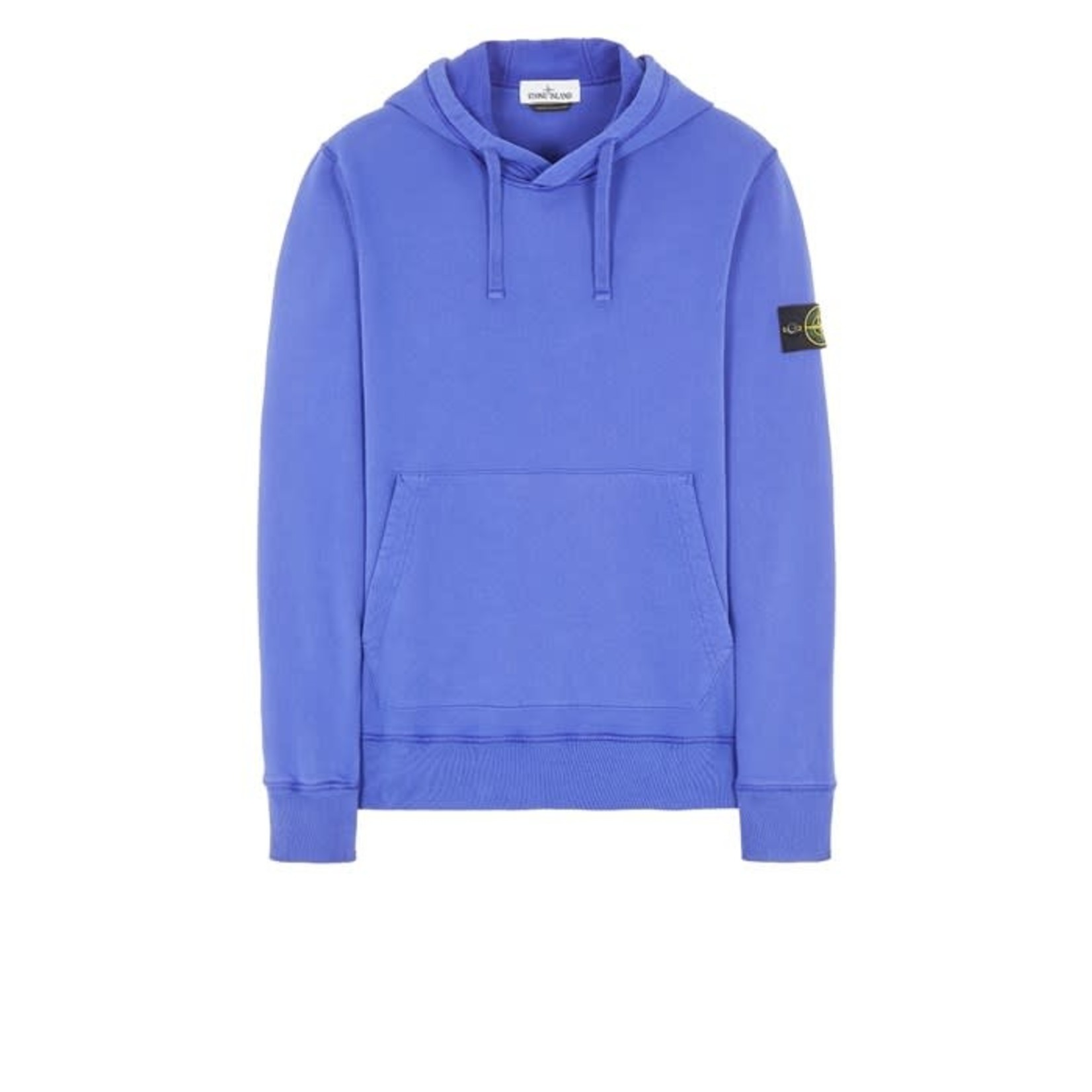 Mens Stone Island Brushed Cotton Fleece Hoodie - Sneaker Lounge