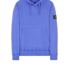Mens Stone Island Brushed Cotton Fleece Hoodie
