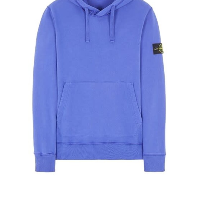 Mens Stone Island Brushed Cotton Fleece Hoodie