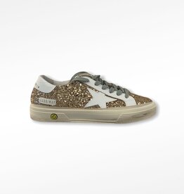 Golden Goose may glitter upper leather star and heel