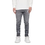 Purple Brand Worn Grey Knee Slit