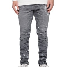 Purple Brand Worn Grey Knee Slit