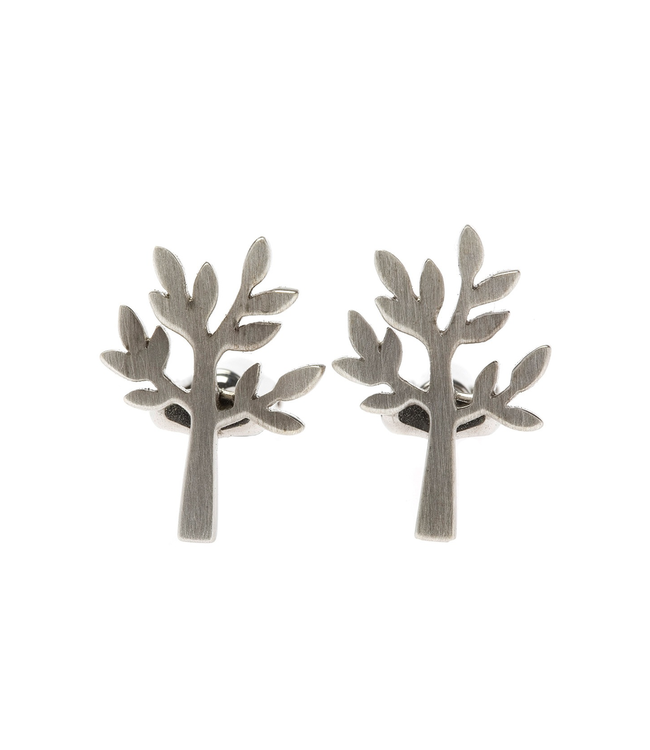 Mr Elk Silver Cufflinks, ELK, SILVER