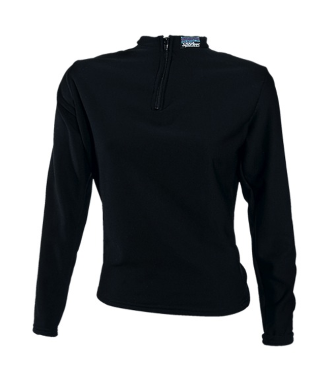 Sportees Fitted Fleece Turtleneck Top