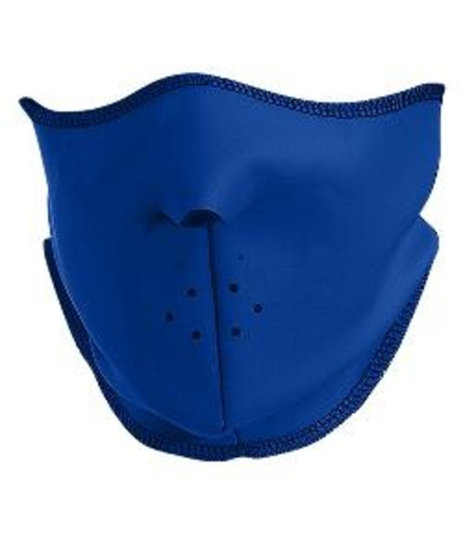 Sportees Aqua Shell Fleece Face Mask with velcro