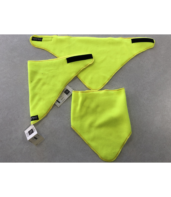 Sportees Fleece Triangle Neck Warmer w/ Velcro- One Size