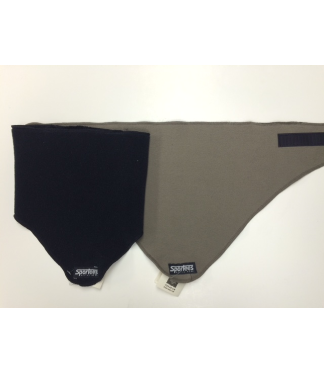 Sportees Sportees Windproof Fleece Triangle Neck Warmer w/ Velcro- One Size