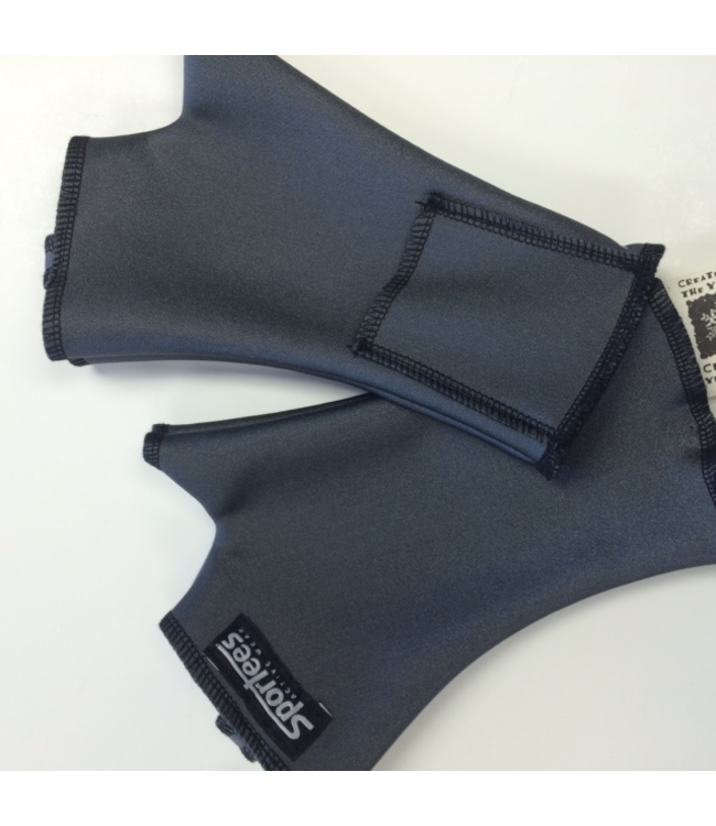 Sportees  Dog Musher Fingerless Gloves w/ Hand Warmer Pocket