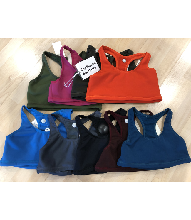 Sportees Sportees-Powerstretch-Fleece-Sport-Bra
