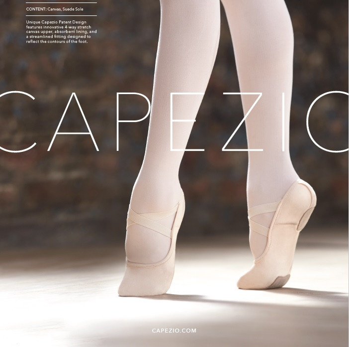 Capezio 2037W Hanami Ballet Shoe Sportees Activewear