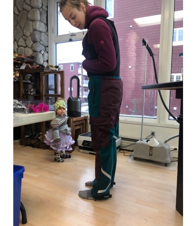 Fleece Lined Dog Musher Pants Waterproof Fabric w/ Bib- Custom made to your preferences and your needs-(Price goes up with each add on)