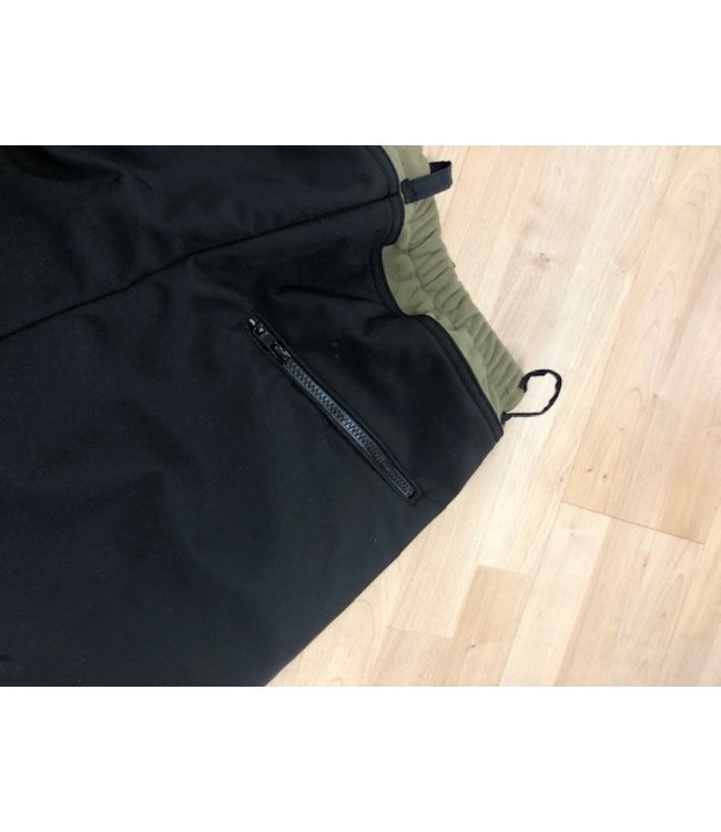 Fleece Lined Dog Musher Pants Waterproof Fabric w/ Bib- Custom made to your preferences and your needs-(Price goes up with each add on)