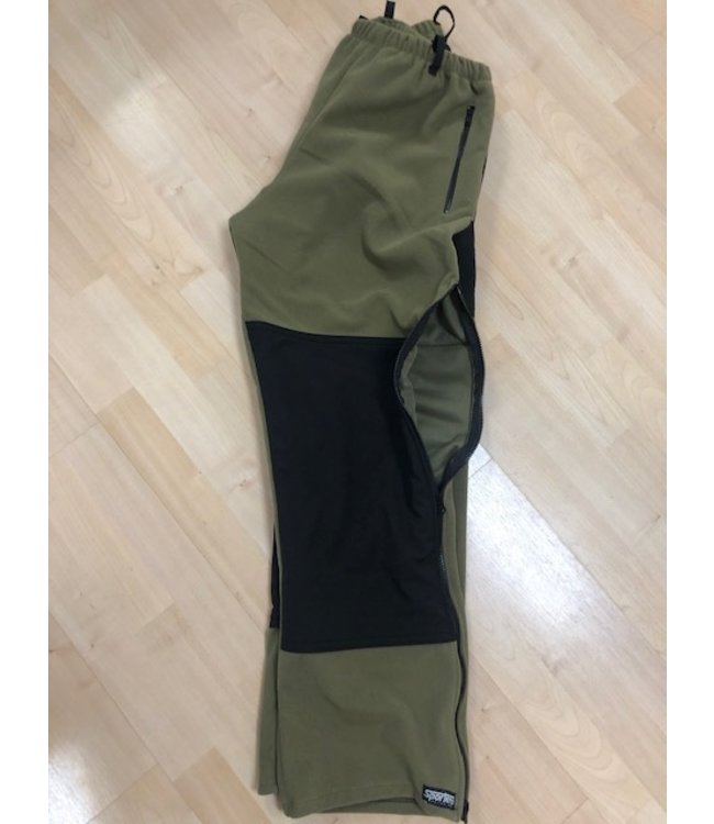 Fleece Lined Dog Musher Pants Waterproof Fabric w/ Bib- Custom made to your preferences and your needs-(Price goes up with each add on)