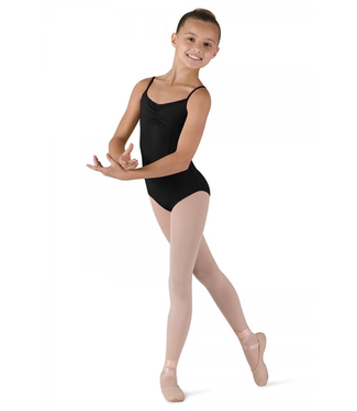 Bloch Bloch CL7277 Cami Leotard with Diamantes, BLACK, 6X/7