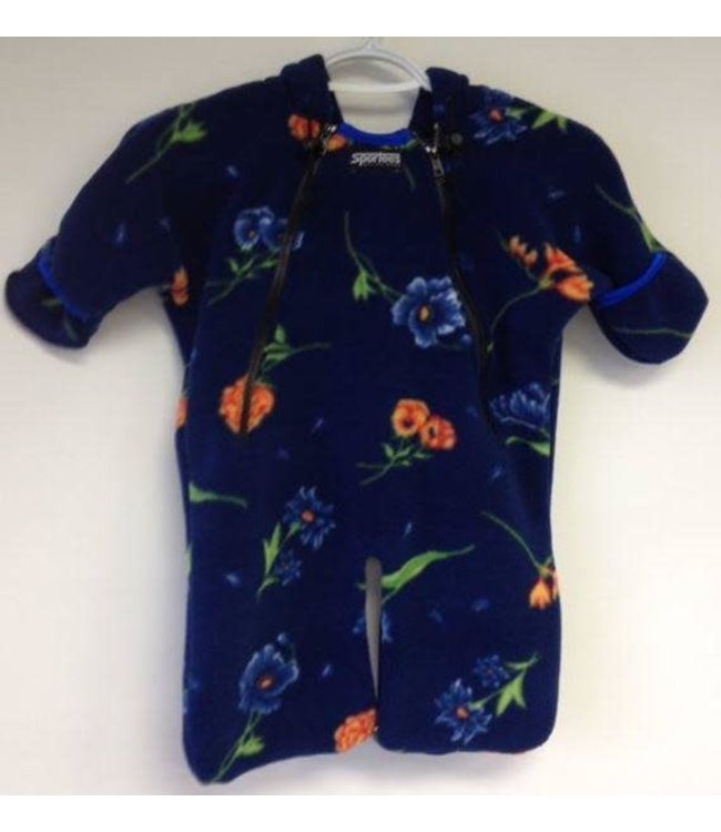 Sportees Childrens Bunting Bag- Fleece Baby Suit- 6 to 9 Months