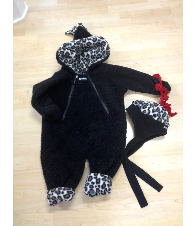 Sportees Childrens Bunting Bag-Retro-X Fleece Baby Suit