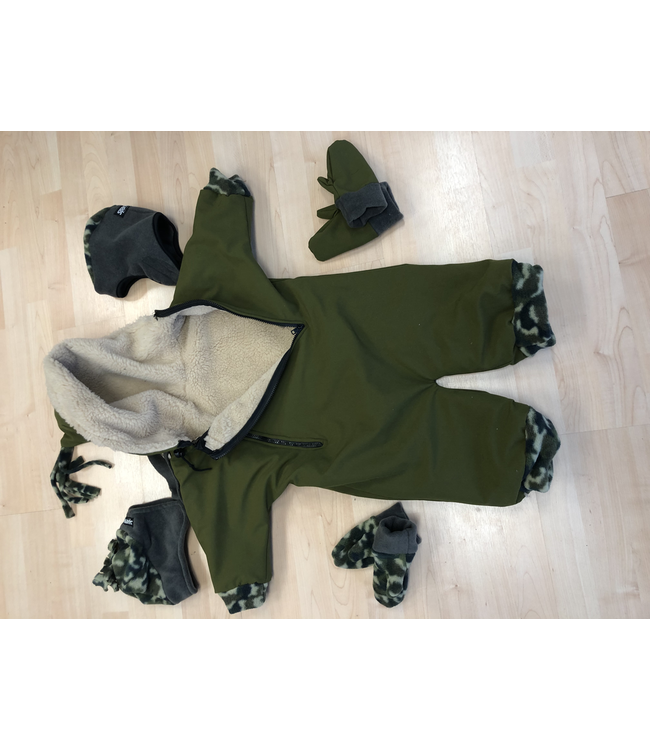 Sportees Childrens Bunting Bag-Retro-X Fleece Baby Suit