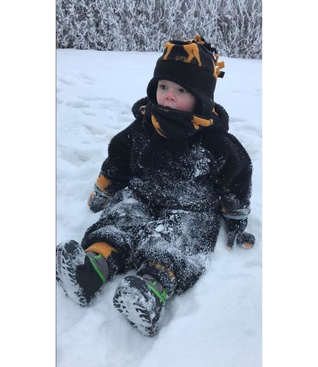 Sportees Childrens Bunting Bag-Retro-X Fleece Baby Suit