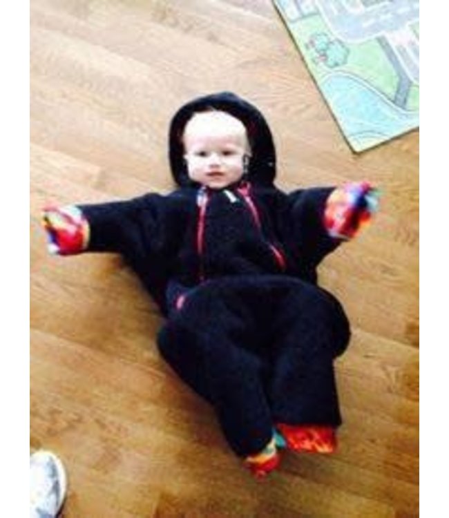 Sportees Childrens Bunting Bag-Retro-X Fleece Baby Suit