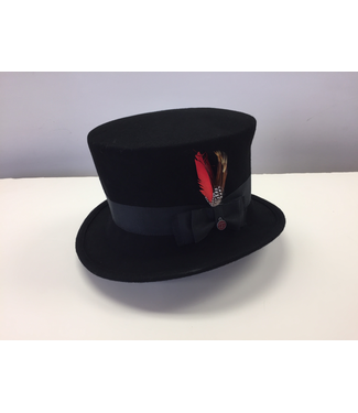 Canadian Hat Company Ltd. Canadian Hat Ultima Colette Black Felt Top Hat