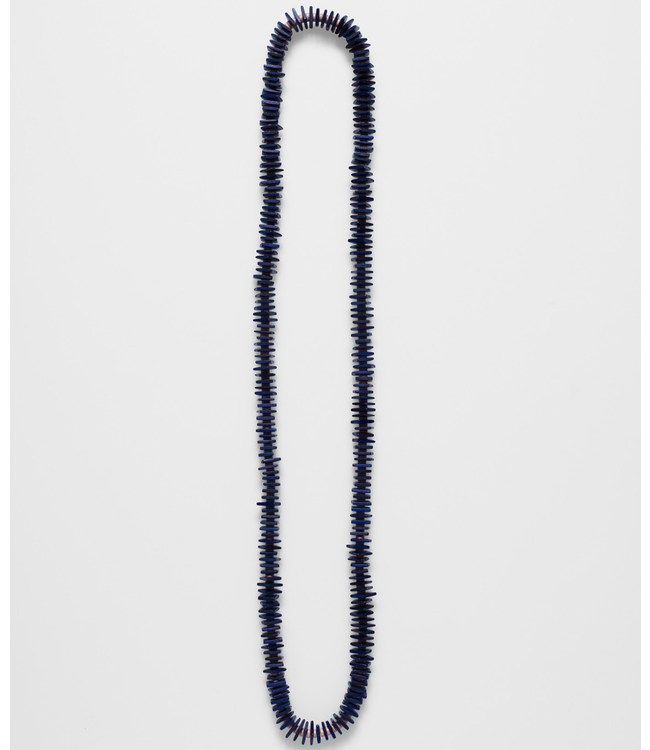 Elk Blue/Pink Tile Contrast Necklace