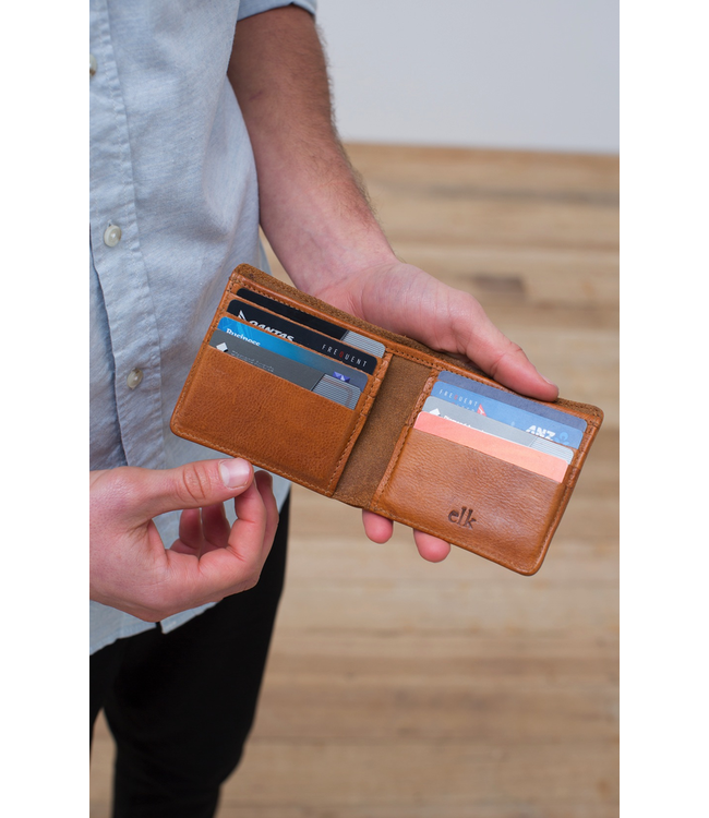 Mr Elk Mand Wallet, TAN, O/S - ON SALE ! !