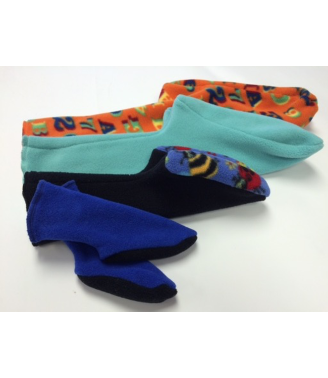 Children-2 Way Stretch 200 Weight Fleece Socks-Size 2